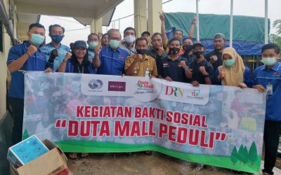 Duta Mall Salurkan Bantuan untuk Korban Banjir